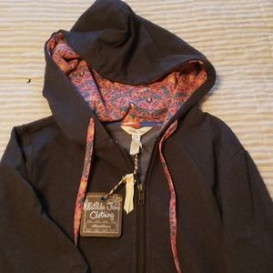 NWT Matilda Jane womens zip up jacket